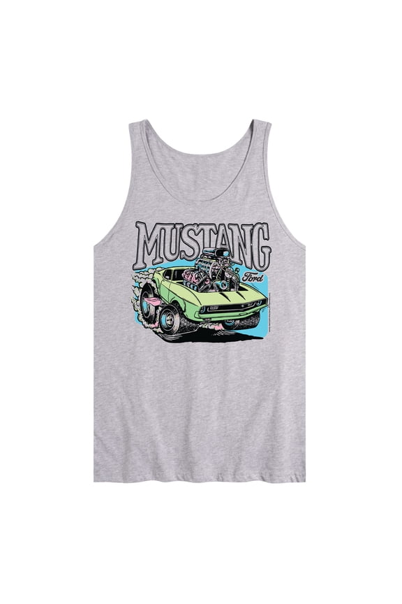 - Vintage Mustang - Men's Jersey Tank