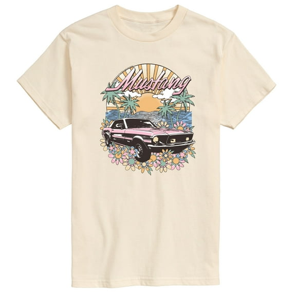 Ford - Vintage Mustang Sunset - Men's Short Sleeve T-Shirt