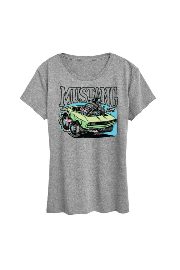 - Vintage Mustang - Women's Short Sleeve Graphic Tee