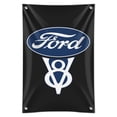 thumbnail image 1 of Ford Vintage V8 Logo Home Business Office Sign, 1 of 4