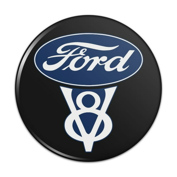 Ford Vintage V8 Logo Kitchen Refrigerator Locker Button Magnet
