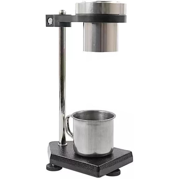 Ford Viscosity Cups with Stand Ford Cup #3 with Maesurement Range 49-220 CST Hole Diameter 3.40mm for Measuring Medium Viscosity, Mixed Paints, Varnishes$$Tools