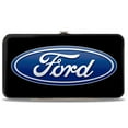 thumbnail image 1 of Ford Wallet, Hinged, Ford Oval Logo Centered, Vegan Leather, 1 of 2