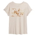 thumbnail image 1 of Ford - Western Bull Rider - Juniors Oversized Graphic T-Shirt, 1 of 4