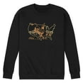 thumbnail image 1 of Ford - Western Bull Rider - Men's Crew Fleece Sweatshirt, 1 of 4