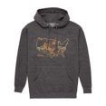 thumbnail image 1 of Ford - Western Bull Rider - Men's Fleece Hoodie Sweatshirt, 1 of 4