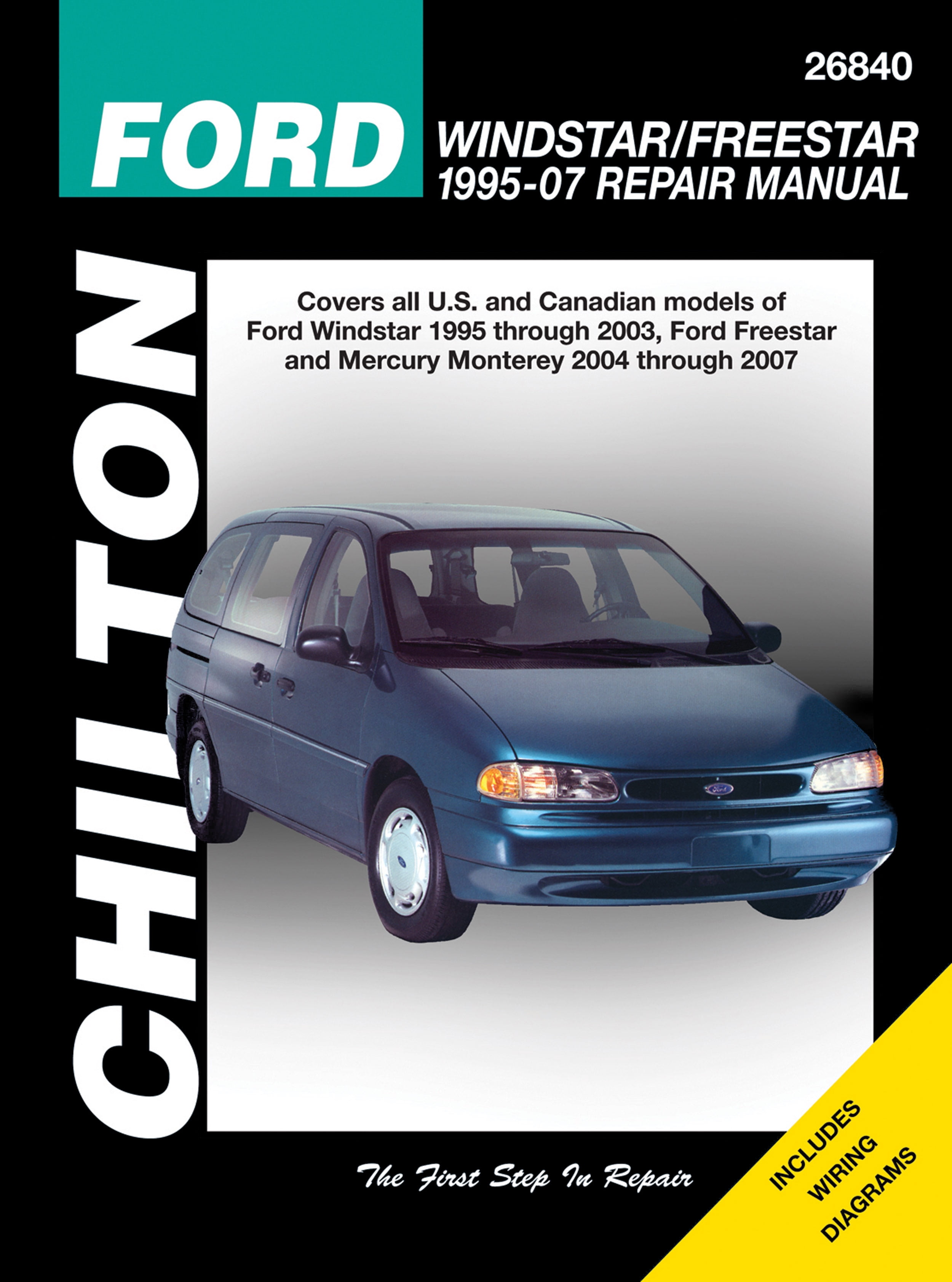 Ford Windstar/Freestar (1995-07) covering Ford Windstar (1995-03), Freestar & Mercury Monterey (2004-07) Chilton Repair Manual (USA) ^