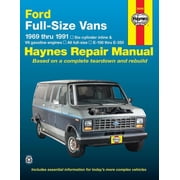 Ford full-size Econoline E-100 thru E-350 Gas Engine Vans 69-91 Haynes Repair Manual ^
