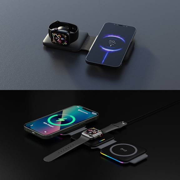 Fordable Wireless Charger 3 in 1