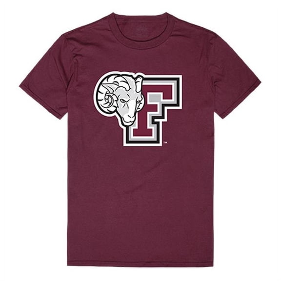 Fordham University Men The Freshman T-Shirt, Maroon White - Medium