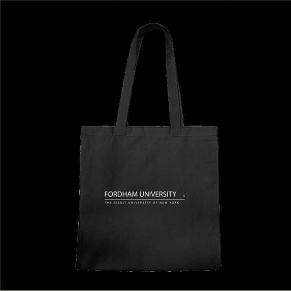 Fordham University Rams Institutional Tote Bag, Black - One Size