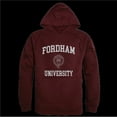 thumbnail image 1 of Fordham University Rams Seal Hoodie, Maroon - Small, 1 of 1