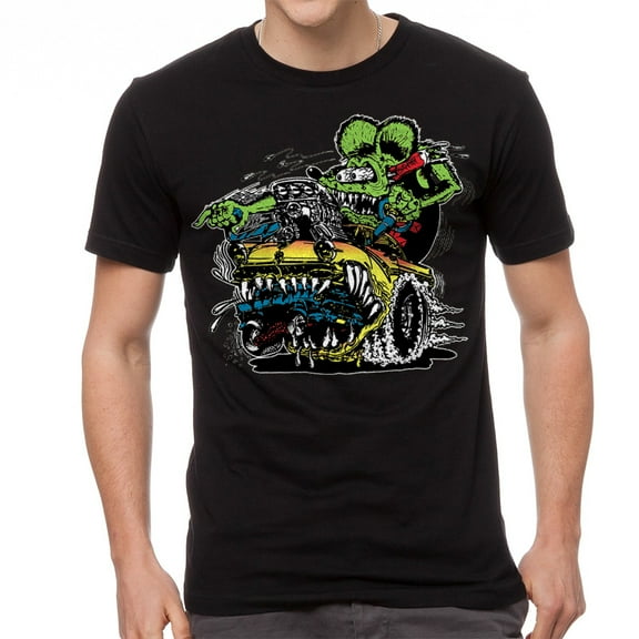 Fords Eat Chevys Ed Big Daddy Men's Black T-shirt NEW Sizes S-2XL