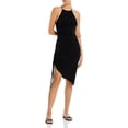 thumbnail image 1 of Fore Womens Halter Side-Tie Midi Dress, 1 of 3
