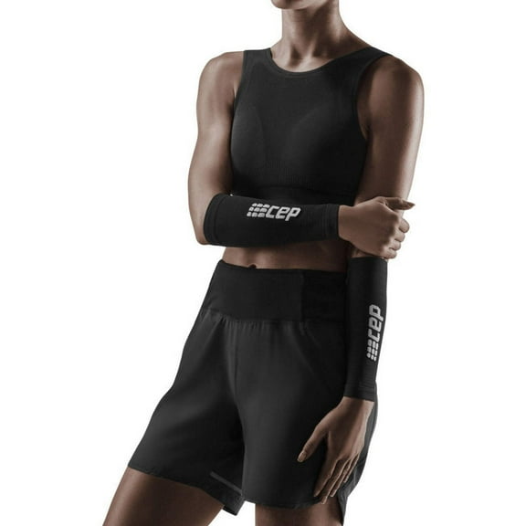 Forearm Sleeves, Black/Gray, Unisex, II