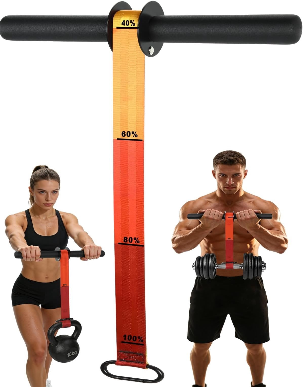 Forearm Strengthener and Wrist Roller,Durable Nylon Strap Forearm ...