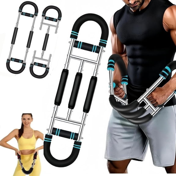 Forearm Trainer Adjustable Twister Arm Trainer 9-Level 20-270lbs, Chest & Arm Workout Equipment, Full  Exercise Machine, Chest Expander,  Gym Fitness Equipment