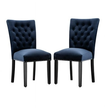 Tzicr Tufted Dining Chairs Set of 4, Upholstered Dining Chairs with