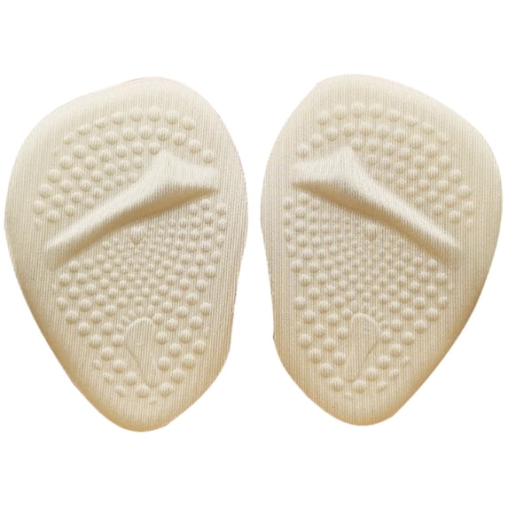 Forefoot Cushion Pad Soft Thickened Non-Slip Shock Absorption Foot Insole (White)