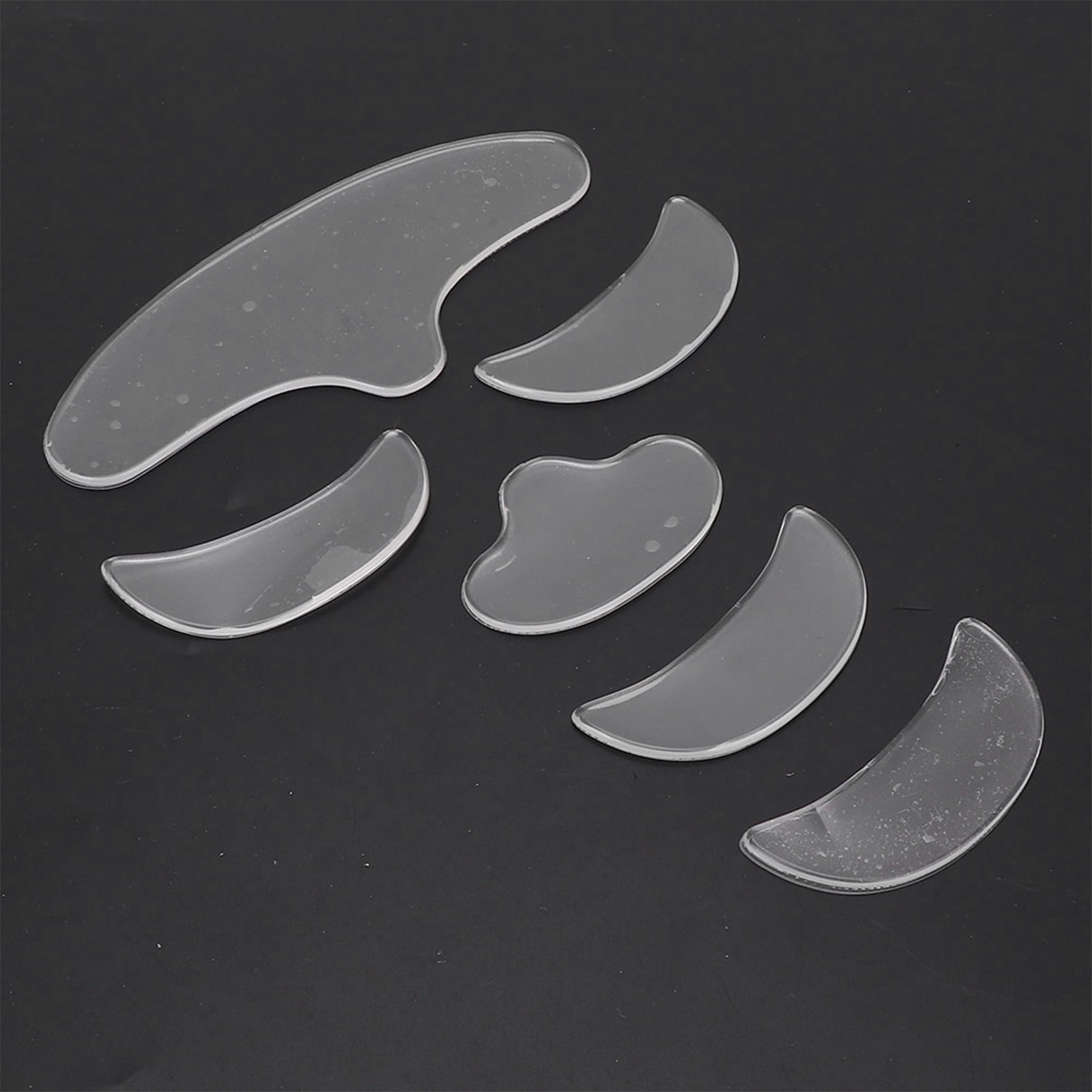 Forehead Eye Chin Face Patch 6Pcs Anti Wrinkle Silicone Patch Pad Skin ...