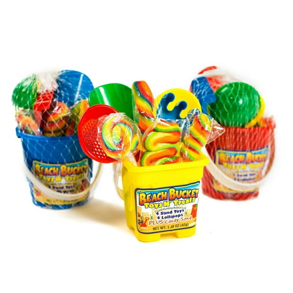 Foreign Candy Company Durable Kids Sand Toys, Plastic Multicolor, 4in, 1.48 Ounce
