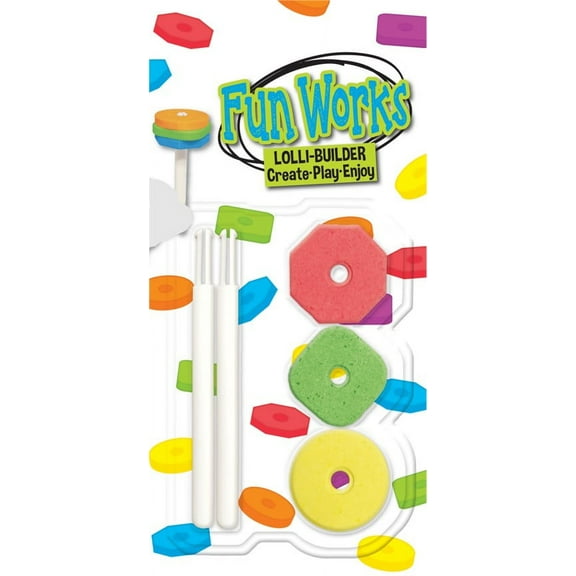 Foreign Candy Fun Works Lolli Builder Candy, 1.9 Ounce Candy