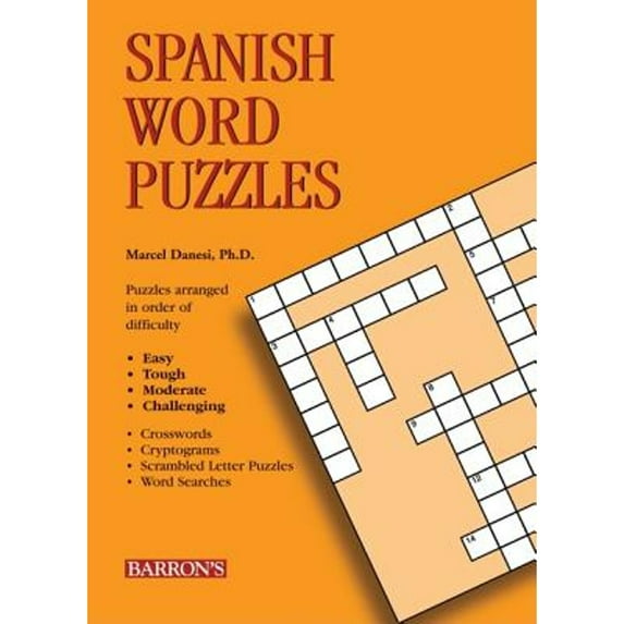 Foreign Language Word Puzzles: Spanish Word Puzzles (Paperback)