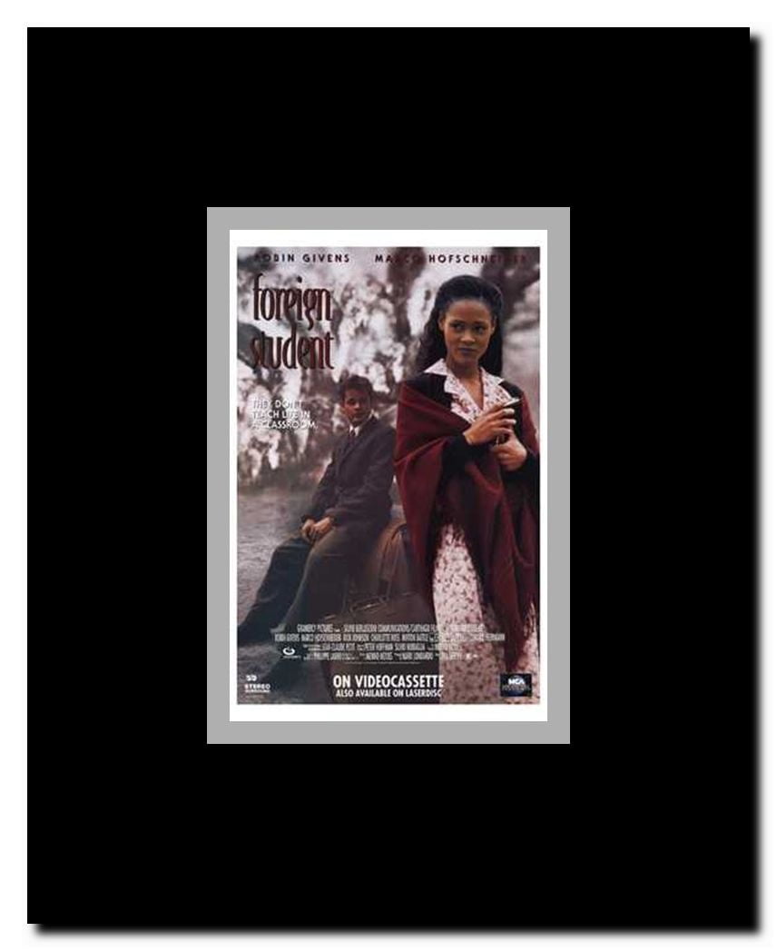 Foreign Student Framed Movie Poster