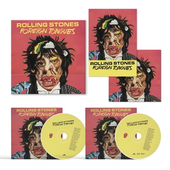 The Rolling Stones Foreign Tongues (CD) Box Set with Blu-ray