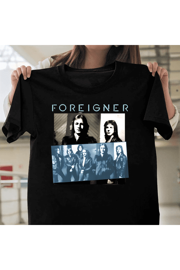 Foreigner Double Vision Vintage Retro Arena Rock Hard Music Band Comfort Color Tee V60664 Unisex T-Shirt, Size Up to 5XL