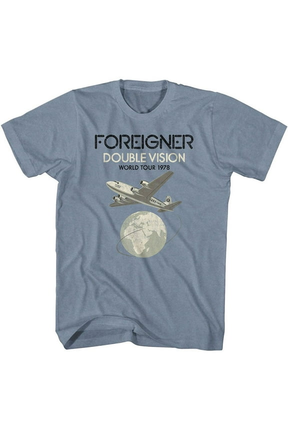 Foreigner Double Vision World Tour 1978 Men's T Shirt