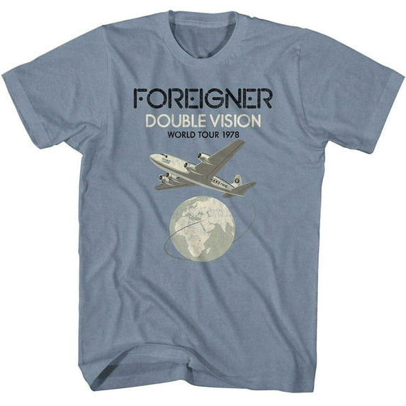 Foreigner Double Vision World Tour 1978 Men's T Shirt