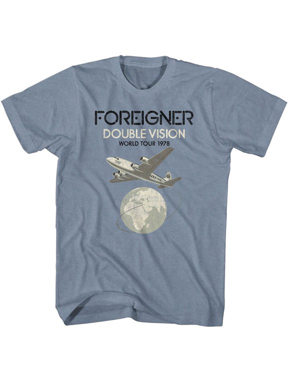 Foreigner Double Vision World Tour 1978 Men's T Shirt