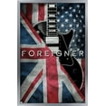 thumbnail image 1 of Foreigner - Flags Wall Poster, 14.725" x 22.375", Framed, 1 of 3