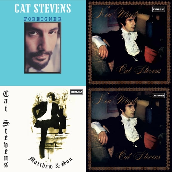 Foreigner & New Masters & Matthew & Son (Cream LP Vinyl) & New Masters (Deep Red LP Vinyl)
