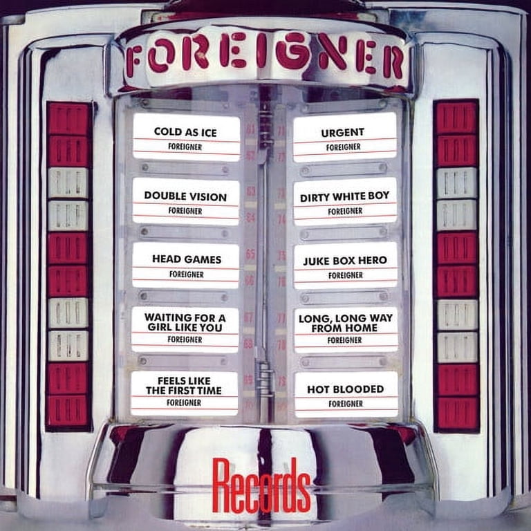 Foreigner レコード Atlantic, Records Vinyl LP Music, 1LP, Rock Compilation - Walmart.com