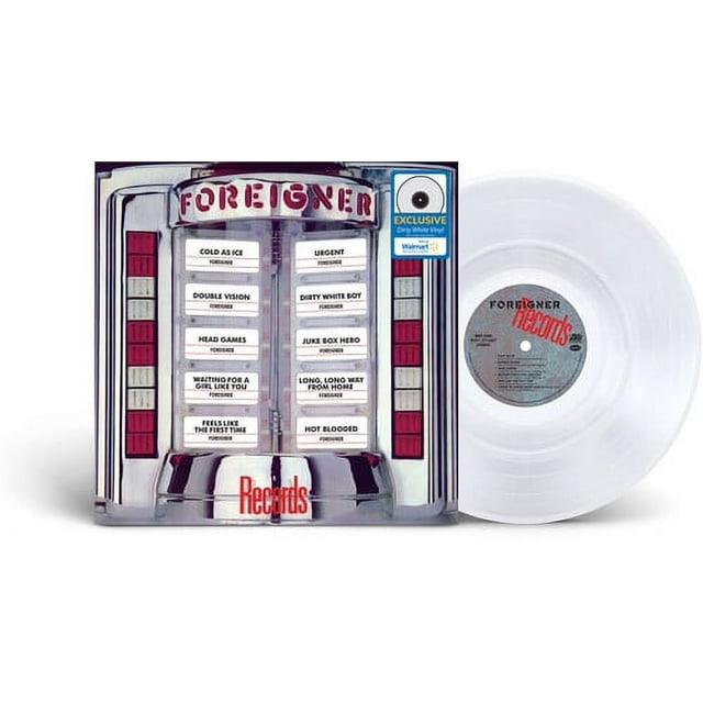 Foreigner Records Walmart Exclusive 'Dirty White' Vinyl Rock LP