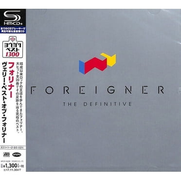 Foreigner - Definitive [New CD] – Greatest Hits Album 2008