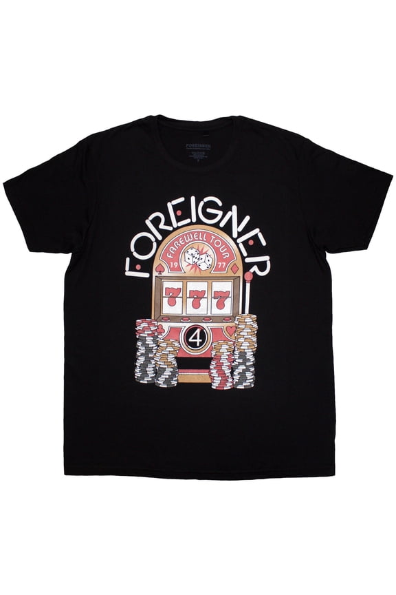 Foreigner Unisex T-Shirt: Farewell Tour (Large)
