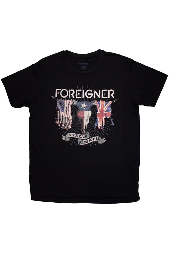 Foreigner Unisex T-Shirt: Texas Farewell (XX-Large)
