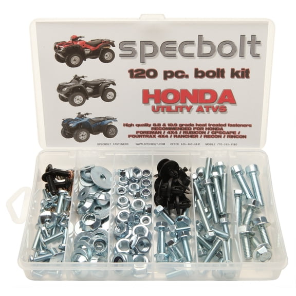 Foreman 4x4 Rubicon GP Scape Rancher Rincon Fourtrax 120pc Bolt Kit