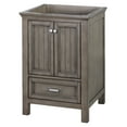 thumbnail image 1 of Craft + Main Bav2422d Brantley 24" Single Free Standing Wood Vanity Cabinet Only - Grey, 1 of 7