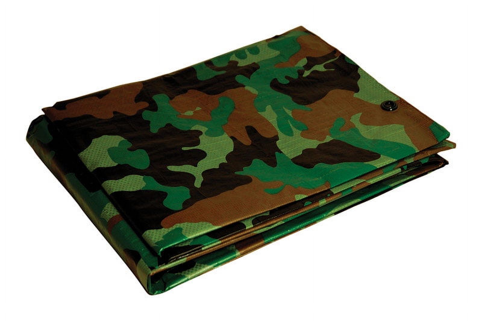 Foremost Dry Top 10 ft. x 12 ft. Medium Duty Polyethylene Tarp Camouflage - image 1 of 3