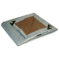 thumbnail image 1 of Foremost Dry Top 26 ft. W X 40 ft. L Heavy Duty Poly Reversible Tarp Brown/Silver, 1 of 2