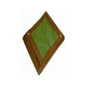 Foremost Dry Top Tarp Brown Green 11216 12 X 16 Brown & Green Dry Top Pack of 2