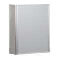 thumbnail image 1 of Foremost Metal Medicine Cabinet 16" X 20" Beveled Mirror in Brushed Nickel, 1 of 2