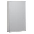 thumbnail image 1 of Foremost Metal Medicine Cabinet 19" X 30" Beveled Mirror in Satin, 1 of 3