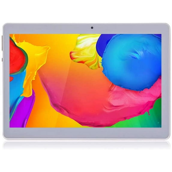 Foren-Tek 10 inch Android Tablet 4GB RAM 64GB ROM Octa Core with Dual Sim Card Slots - 3G Unlocked GSM Phone Tablets with WiFi Bluetooth GPS