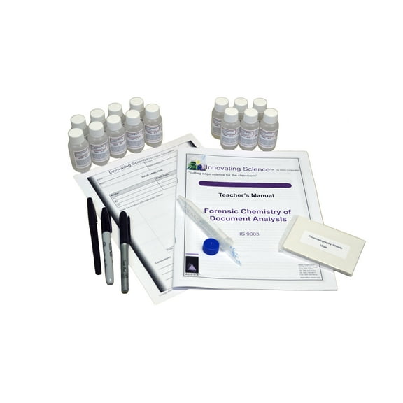 Forensic Chemistry: Document Analysis Kit