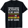 thumbnail image 1 of Forensic Science Teacher T-Shirt, 1 of 4